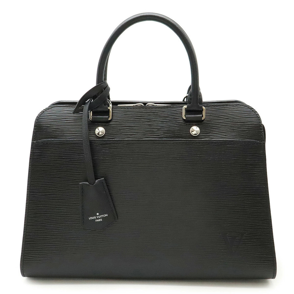 LOUIS VUITTON Epi Vaneau Handbag Noir Black Shoulder strap